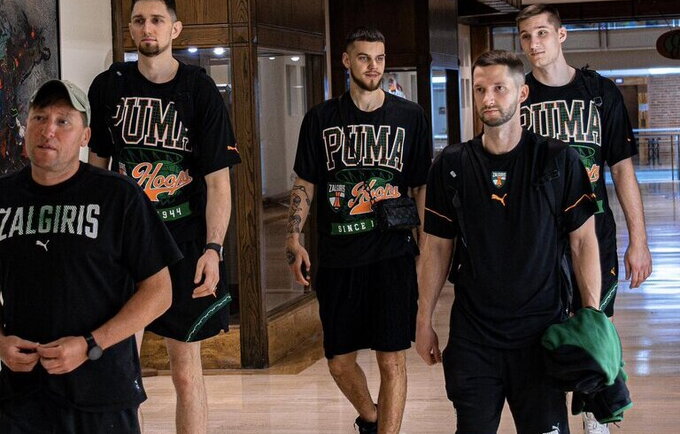 D.Sirvydis prisijungė prie klubo (www.zalgiris.lt nuotr.)