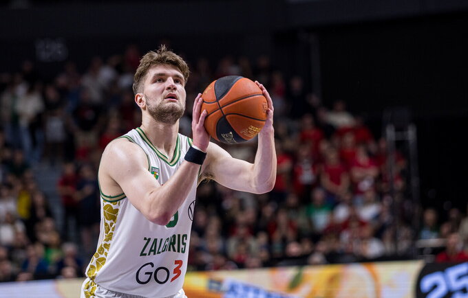 D.Giedraitis grįžo ant parketo (Foto: Rokas Lukoševičius)