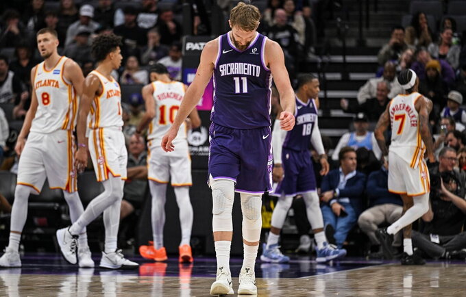 D.Sabonis krenta iš rikiuotės (Scanpix nuotr.)