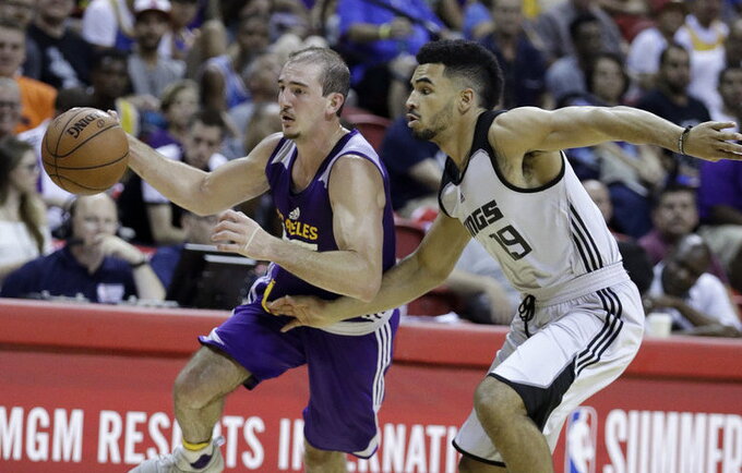 Alexas Caruso gaus šansą NBA (Scanpix nuotr.)