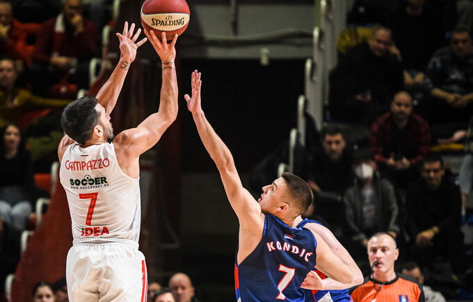 F.Campazzo buvo tarp lyderių