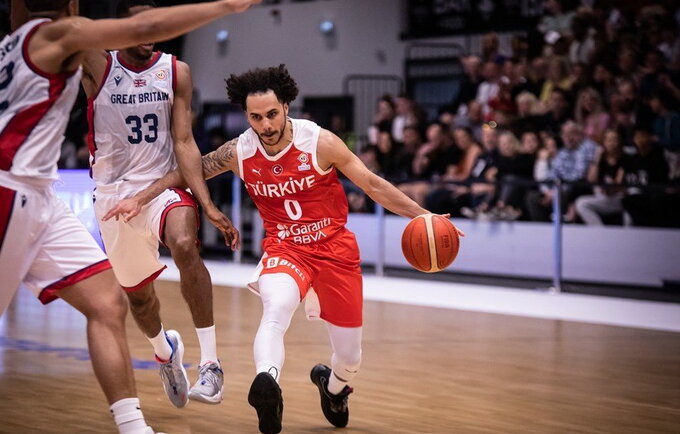 Sh.Larkinas atstovauja Turkijos rinktinei (FIBA nuotr.)