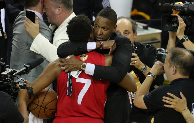M.Ujiri gali palikti Torontą (Scanpix nuotr.)
