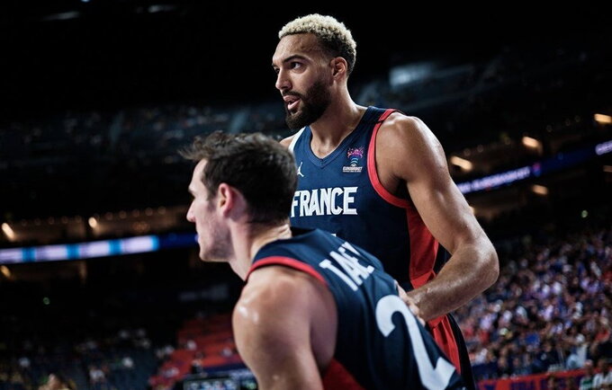 R.Gobertas žais čempionate (FIBA Europe nuotr.)