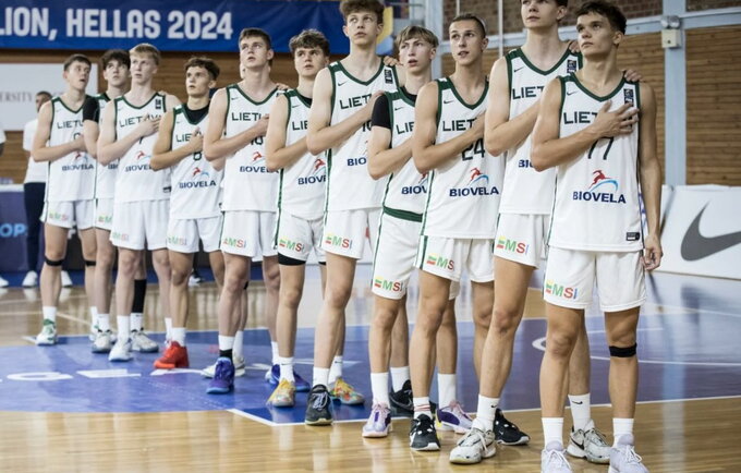 Lietuviai kovoja dėl 9 vietos (FIBA nuotr.)