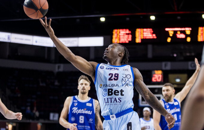 K.McEwenas vedė į pergalę jonaviečius („Betsafe-LKL“ nuotr.)