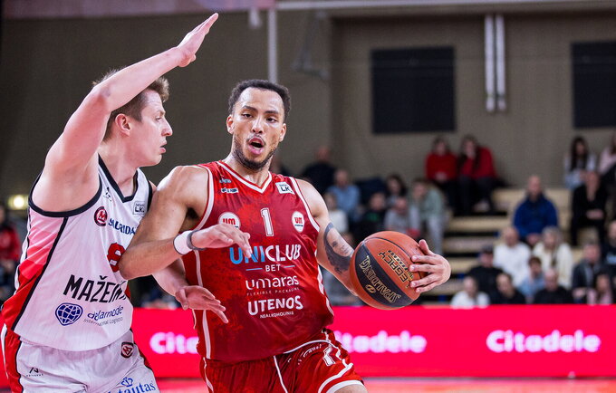 D.Greenas žaidė rezultatyviausiai („Betsafe-LKL“ nuotr.)