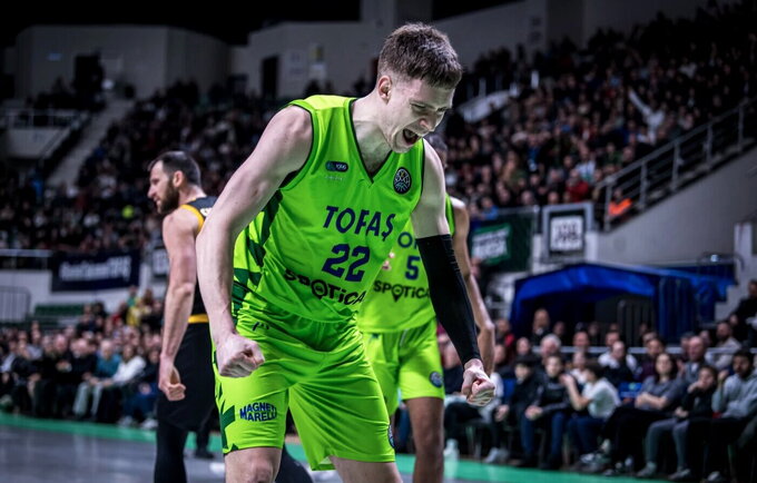 M.Blaževičius pelnė 6 taškus (FIBA Europe nuotr.)