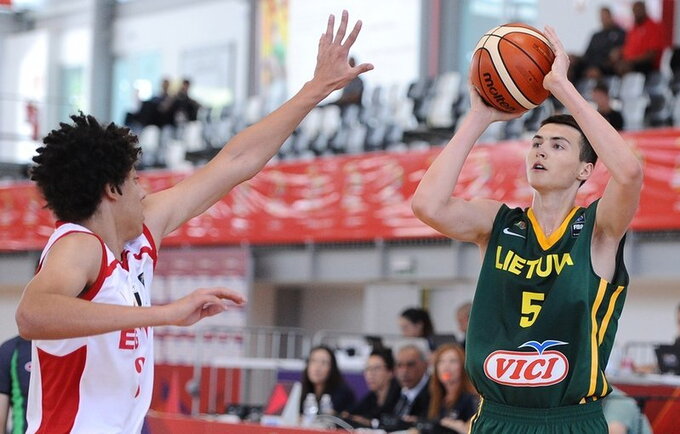L.Uleckas buvo vienas rezultatyviausių savo komandoje (FIBA Europe nuotr.)