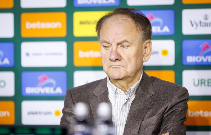 R.Milašius dar neatsakė, ar sieks nuolatinio ALK prezidento posto (BNS nuotr.)