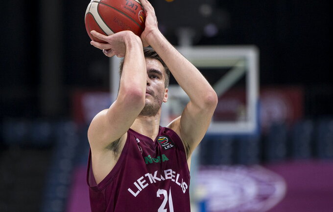 G.Masiulis tapo ir savaitės MVP, ir gražiausio epizodo autoriumi (BNS nuotr.)