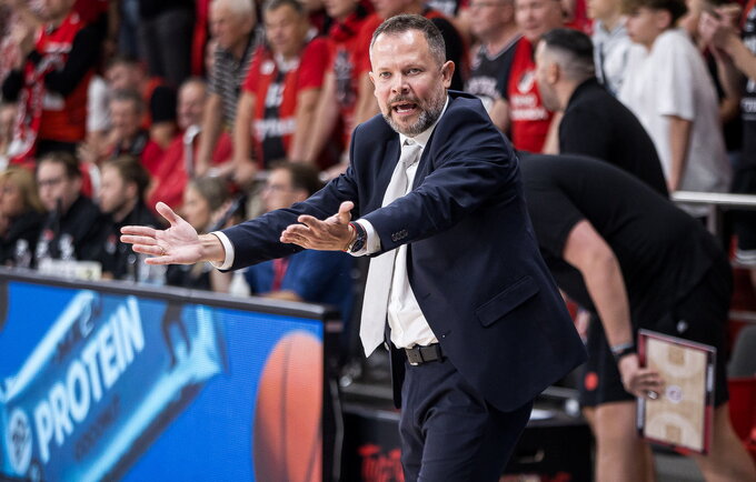 G.Žibėnas džiaugėsi mačo kontrole („Betsafe-LKL“ nuotr.)