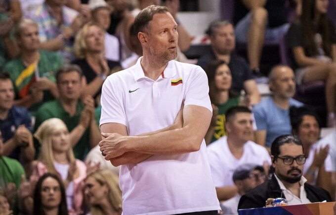 D.Songaila pradeda darbus Šiauliuose (FIBA Europe nuotr.)