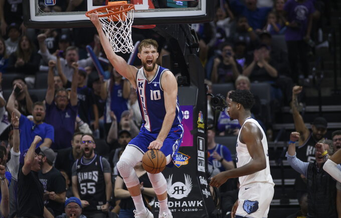 D.Sabonis vėl siautėjo (Scanpix nuotr.)