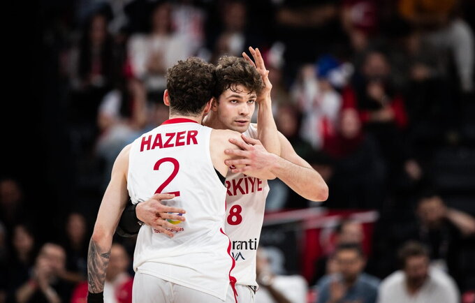 T.Biberovičius buvo rezultatyviausias Turkijos rinktinėje (FIBA nuotr.)