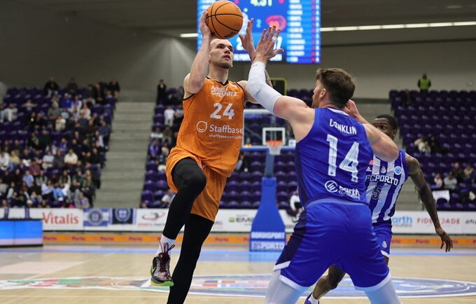 A.Velička taškus rinko tik baudomis (FIBA Europe nuotr.)