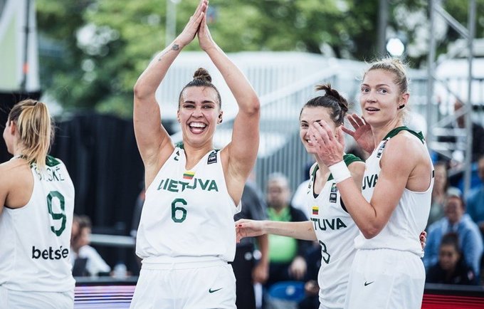 Lietuvos rinktinė tęsia kovą dėl medalių (FIBA nuotr.)