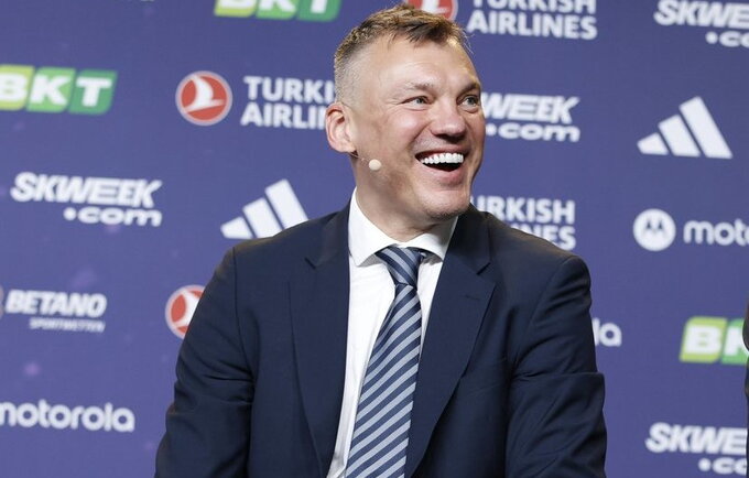 Š.Jasikevičius laimingas vasaros darbais (Euroleague.net)
