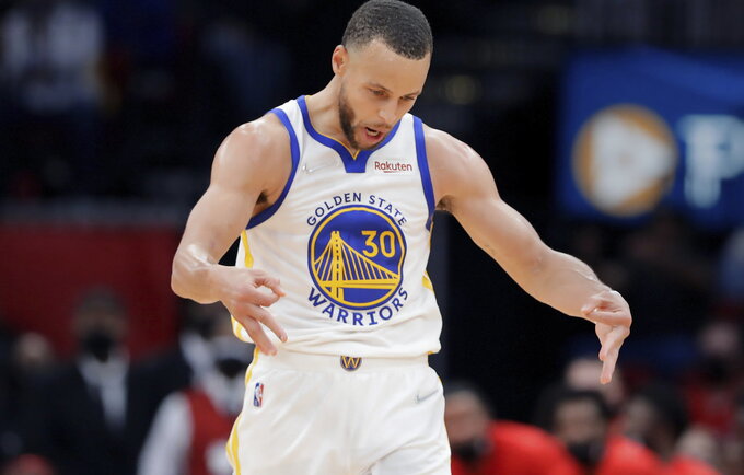 S.Curry pelnė 40 taškų (Scanpix nuotr.)
