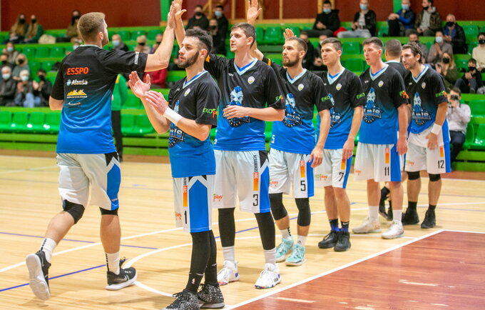 Anykščių „KKSC-Elmis“ ekipa iškovojo vietą finaliniame ketverte (Foto: Saulius Čirba)