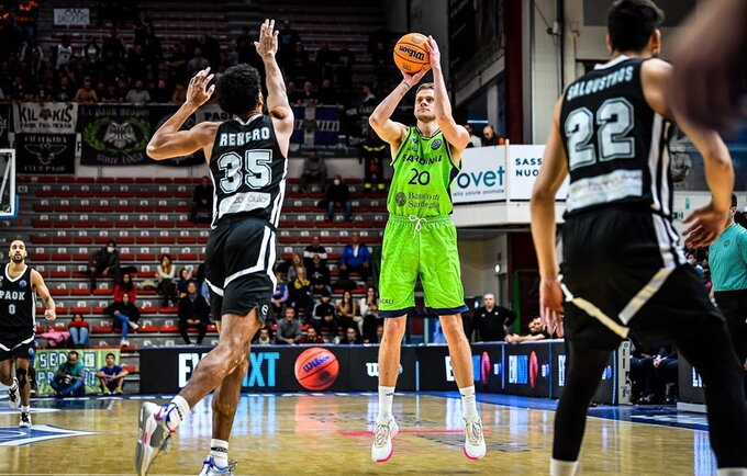 E.Bendžius žaidė solidžiai (FIBA Europe nuotr.)