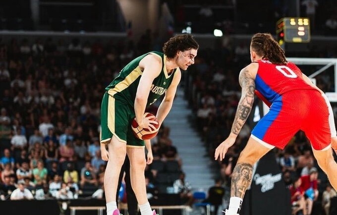 J.Giddey lieka vienu lyderių Australijos rinktinėje