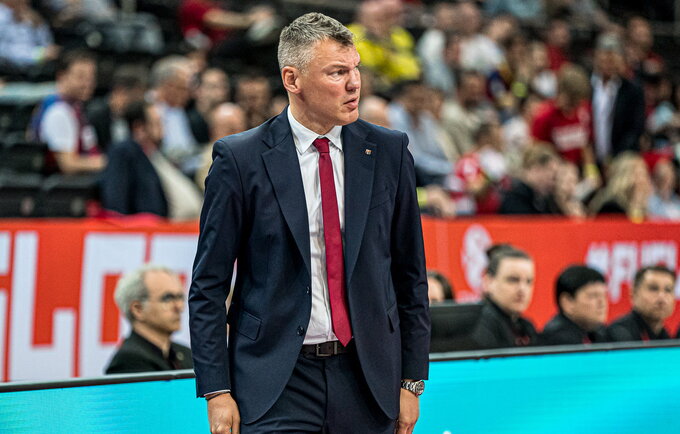 Š.Jasikevičius gali pasukti į NBA (Roko Snarskio nuotr.)