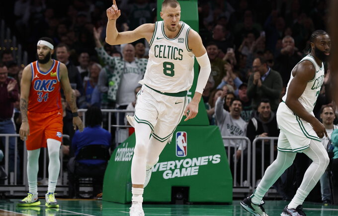 K.Porzingis atstovaus Latvijos rinktinei (Scanpix nuotr.)