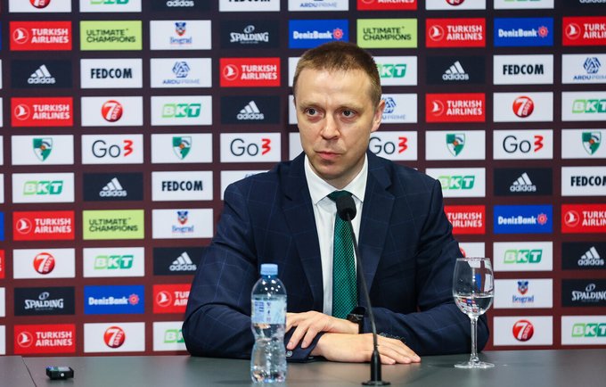 P.Motiejūnas džiaugėsi pratęsta sutartimi (BNS nuotr.)