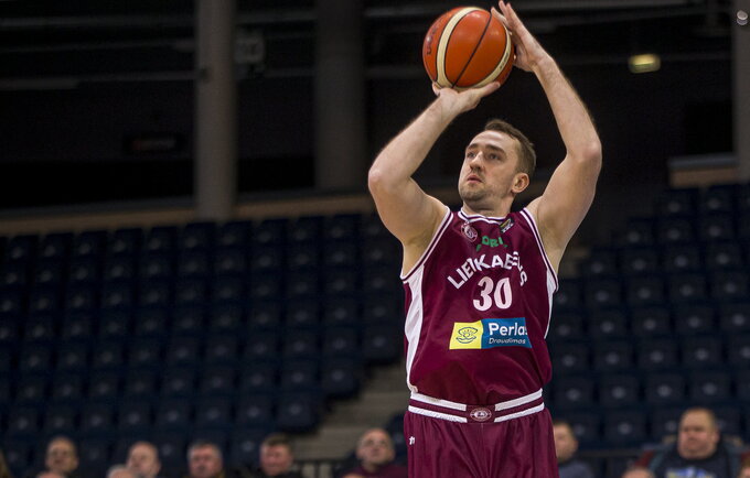 R.Kuksikas vėl žais LKL (BNS nuotr.)
