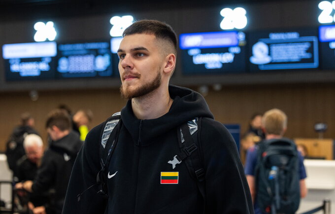 D.Sirvydis gerokai vėluos į „Žalgirio“ pasiruošimą (BNS nuotr.)
