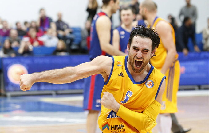 Marko Popovičius surinko 17 naudingumo balų (Scanpix nuotr.)