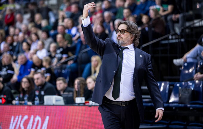 A.Trinchieri išskyrė pralaimėjimo priežastis (Foto: Rokas Lukoševičius)