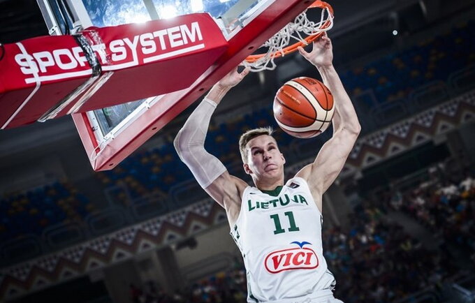 T.Sedekerskis, kaip ir A.Kulboka bei G.Masiulis, pirmojoje stovykloje nepasirodys (FIBA Europe nuotr.)