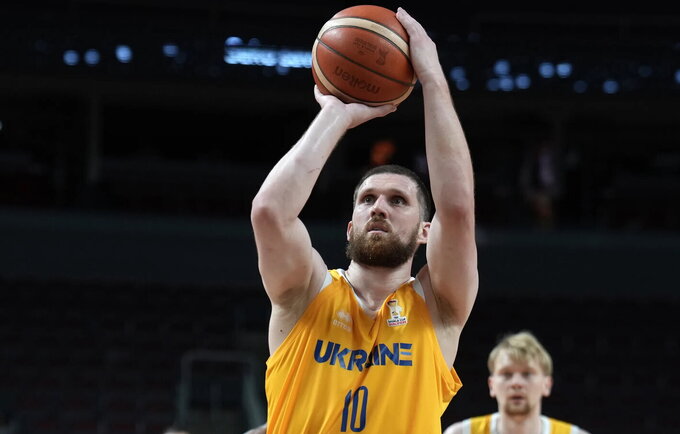 S.Michailiukas vėl buvo sunkiai sulaikomas (FIBA nuotr.)