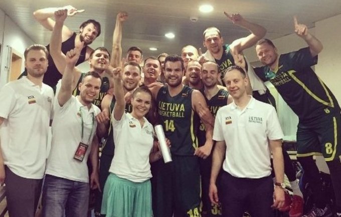 Lietuvos komanda triumfavo po pergalės prieš zelandus