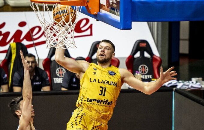 R.Giedraitis pralaimėjo (FIBA Europe nuotr.)