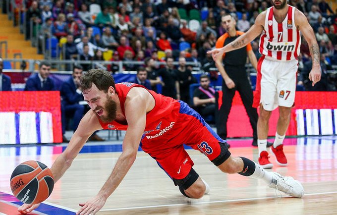 CSKA komandos prezidentas liko nepatenkintas žaidėjų gynyba prieš V.Spanoulį (Scanpix nuotr.)