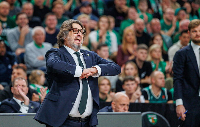 A.Trinchieri apžvelgė visus opiausius klausimus (BNS nuotr.)