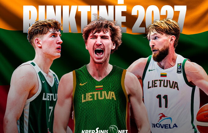 Lietuvos rinktinė pasaulio čempionate gali turėti naują veidą (Krepsinis.net nuotr.)