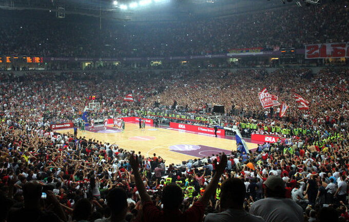 Kombank arena Scanpix