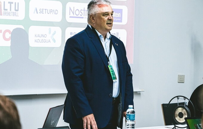 V.Butkus liko lygos prezidentu (RKL nuotr.)