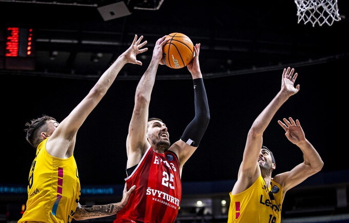 I.Buva bandė traukti vilniečius pirmajame kėlinyje (FIBA Europe nuotr.)