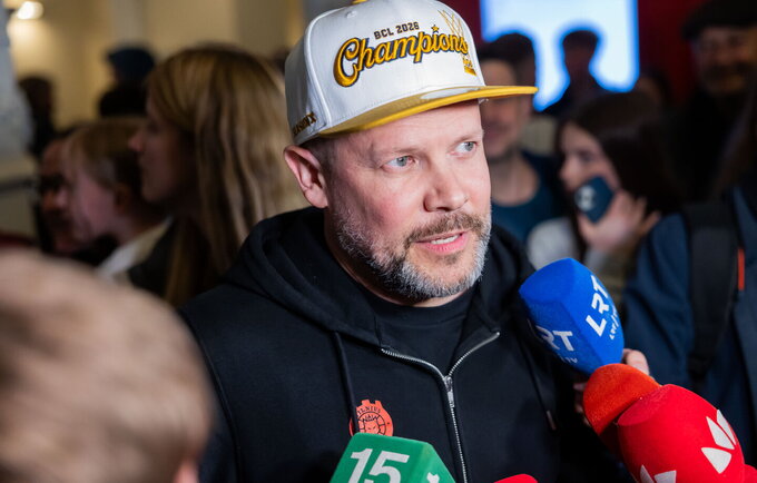 G.Žibėnas pasisakė trumpai, bet skambiai (BNS nuotr.)