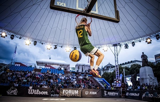 M.Mockus dėjimų konkurse liko antras (FIBA nuotr.)