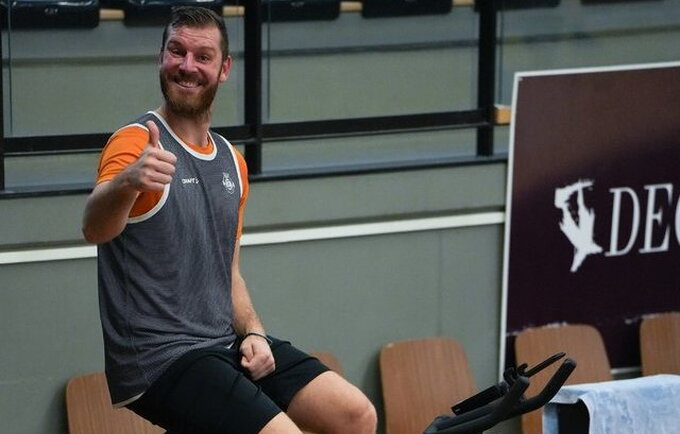 D.Redikas šiuo metu gydosi traumą