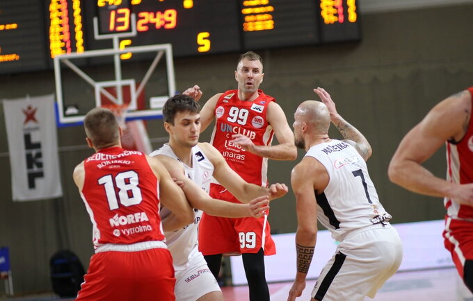 T.Delininkaitis grįžo ant LKL parketo