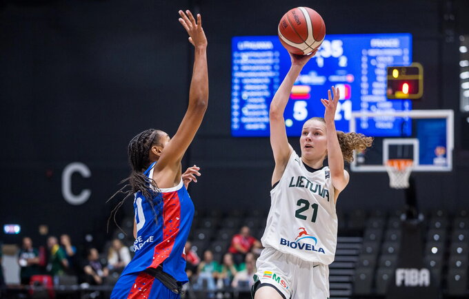 D.Paunksnytė pelnė 34 taškus (FIBA nuotr.)