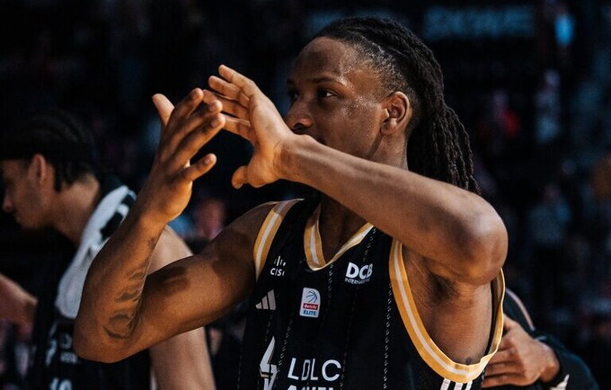 M.Ajinca vedė ASVEL į priekį