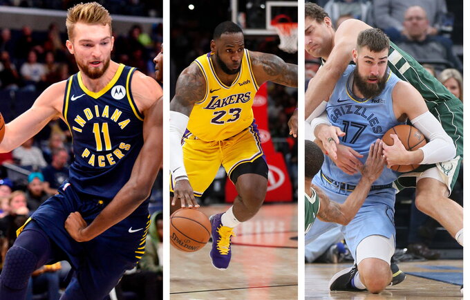 „Lakers“ užlipo į pirmąją vietą, „Pacers“ yra dešimtoje, „Grizzlies“ – 24-oje (Scanpix nuotr.)